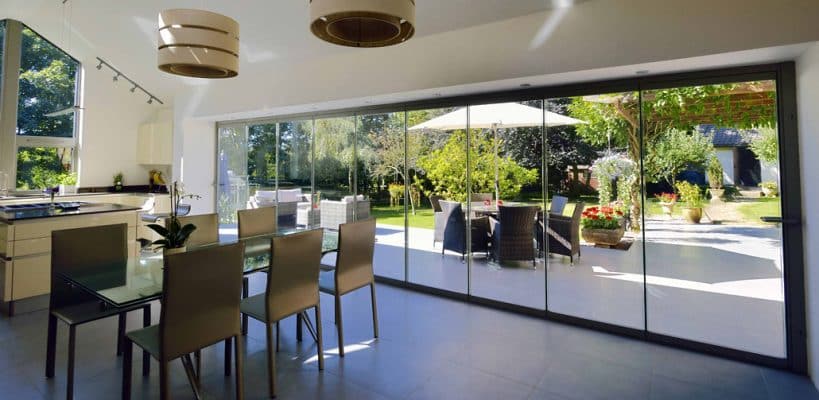 Frameless bifolding doors offer several advantages over sliding patio doors. 