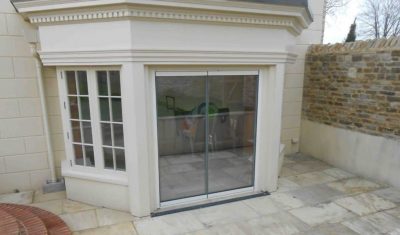 Frameless Glass Patio Doors Oxford