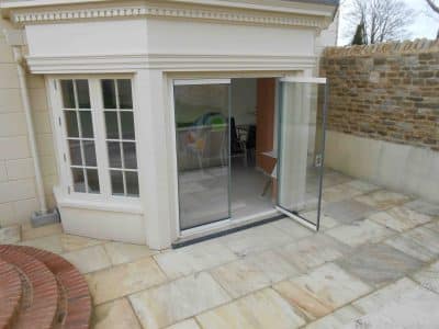 Frameless Glass Patio Doors Oxford