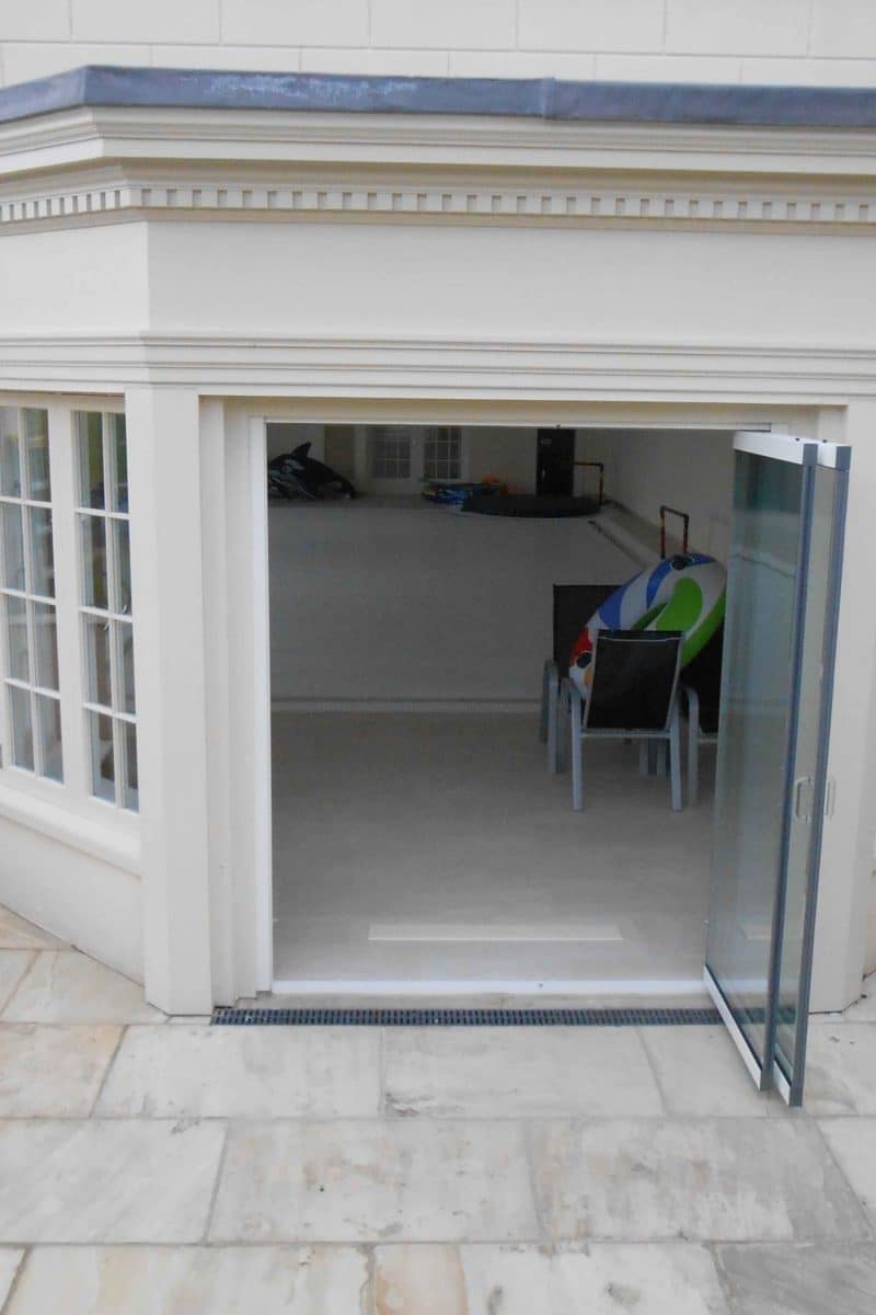 Frameless Glass Patio Doors Oxford