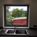 Kent frameless doors with window image 2