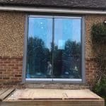 Kent frameless doors with window image 5