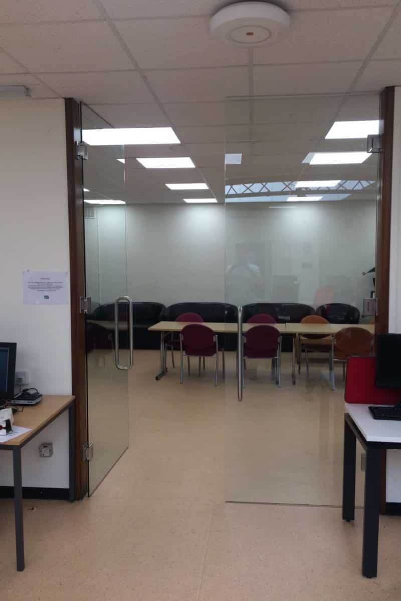 London commercial internal glass doors image 5