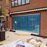 London Frameless 5 & 3-panel doors