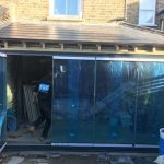 London dual colour frameless doors image 3