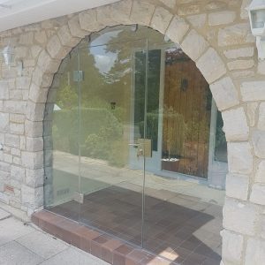 Dorset, Frameless Glass Porch