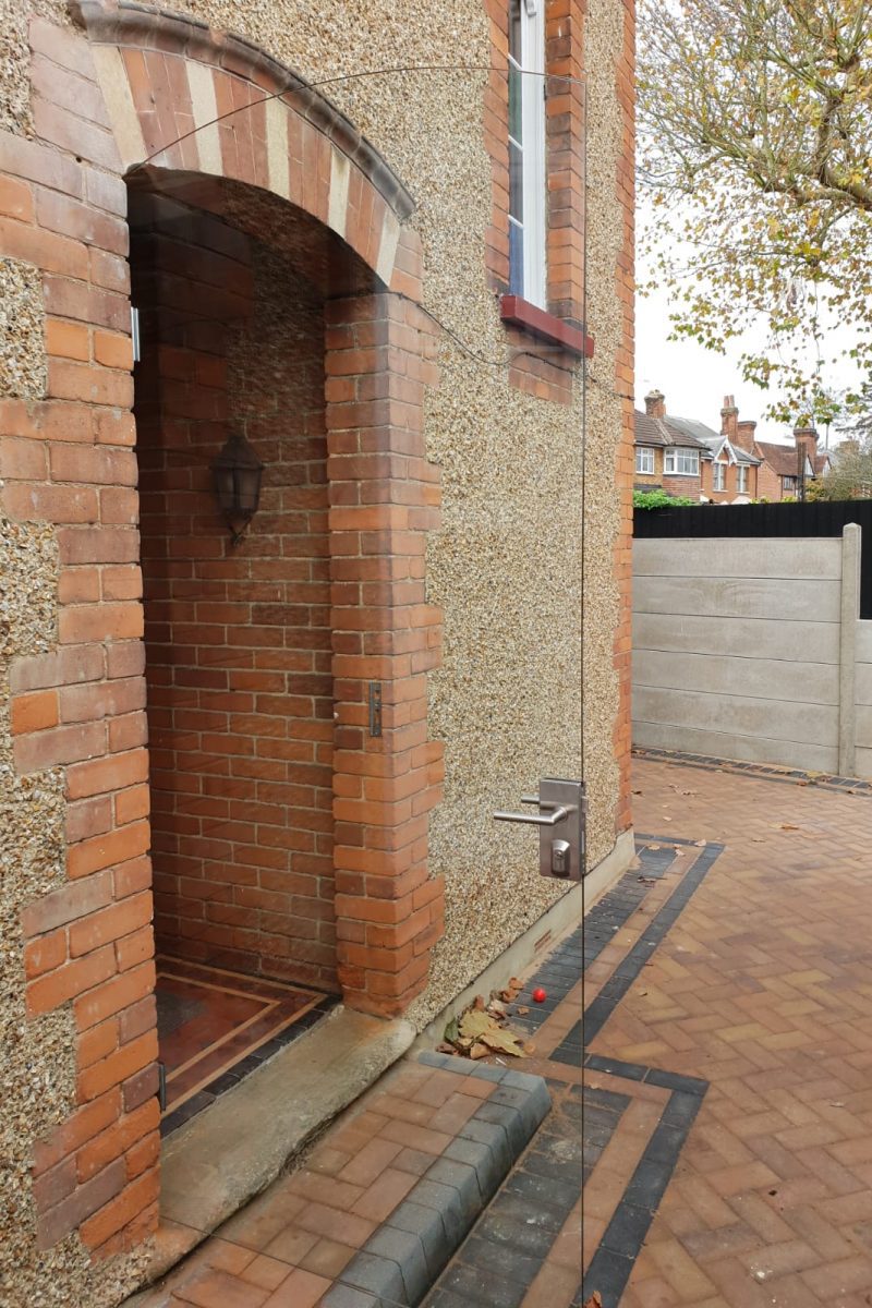 Herfordshire, Single Porch Door.