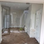 South Wales Frameless Internal Glass Doors.