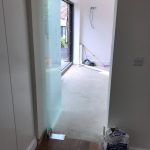 South Wales Frameless Internal Glass Doors.