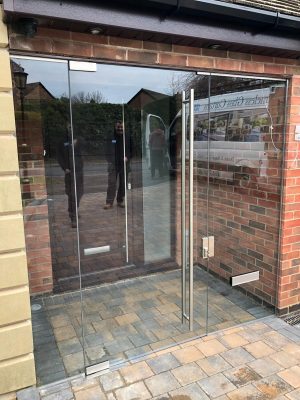 Frameless Glass Porch Solihull