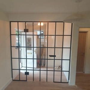 steel-look internal screen in Surrey