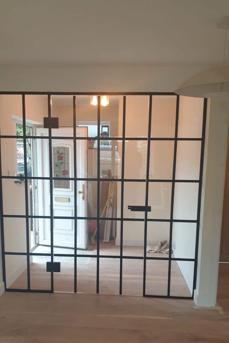 steel-look internal screen in Surrey